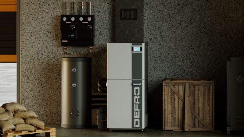 Kocioł na Pellet Defro Epsilon 10kW