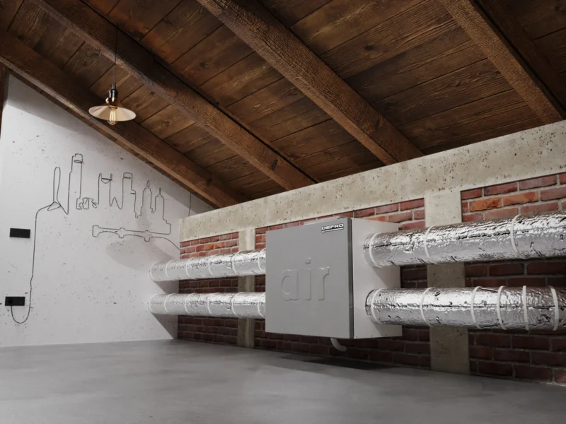 Rekuperator Defro DRT H N