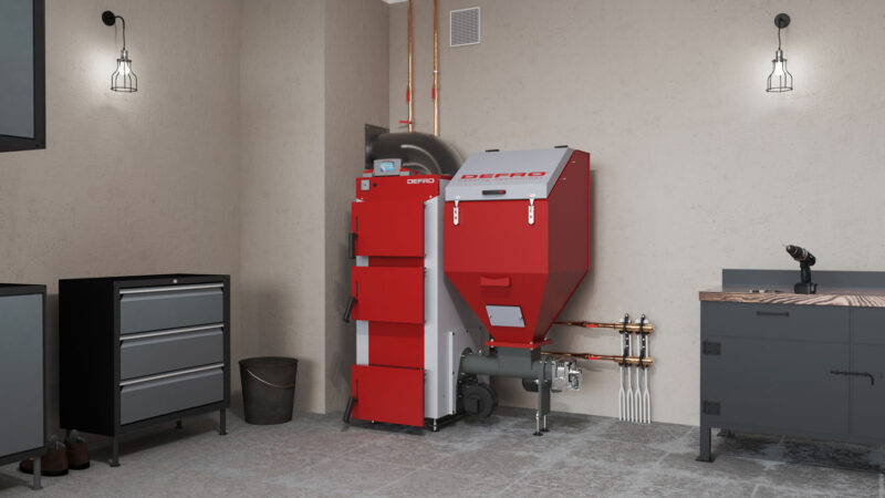 Kocioł na Ekogroszek Defro Komfort Eko Mini