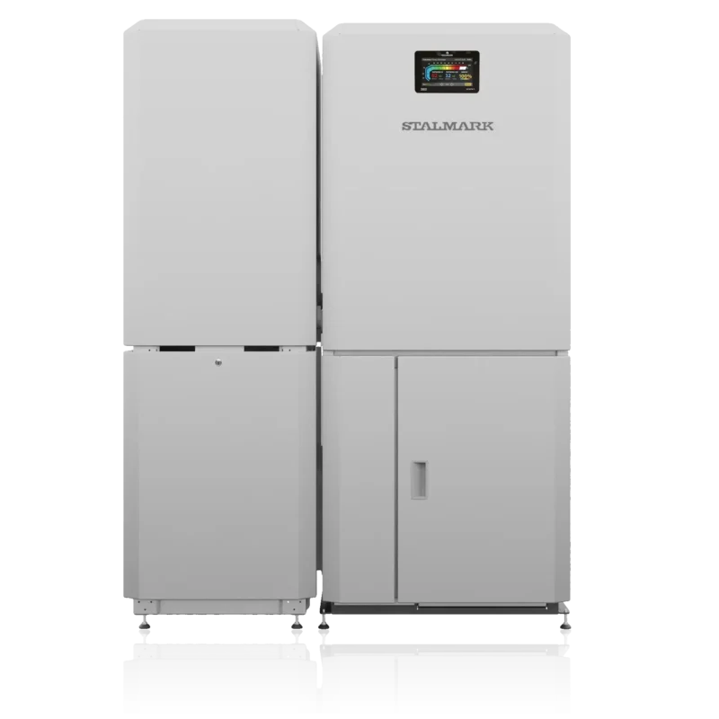 Kocioł dwufunkcyjny na pellet Stalmark Hydro Silver